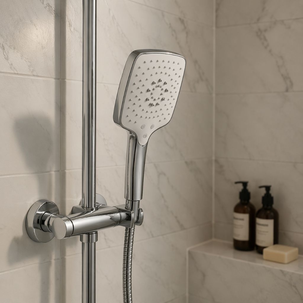 RAINDUET SQUARE HANDSHOWER WITHOUT HOSE