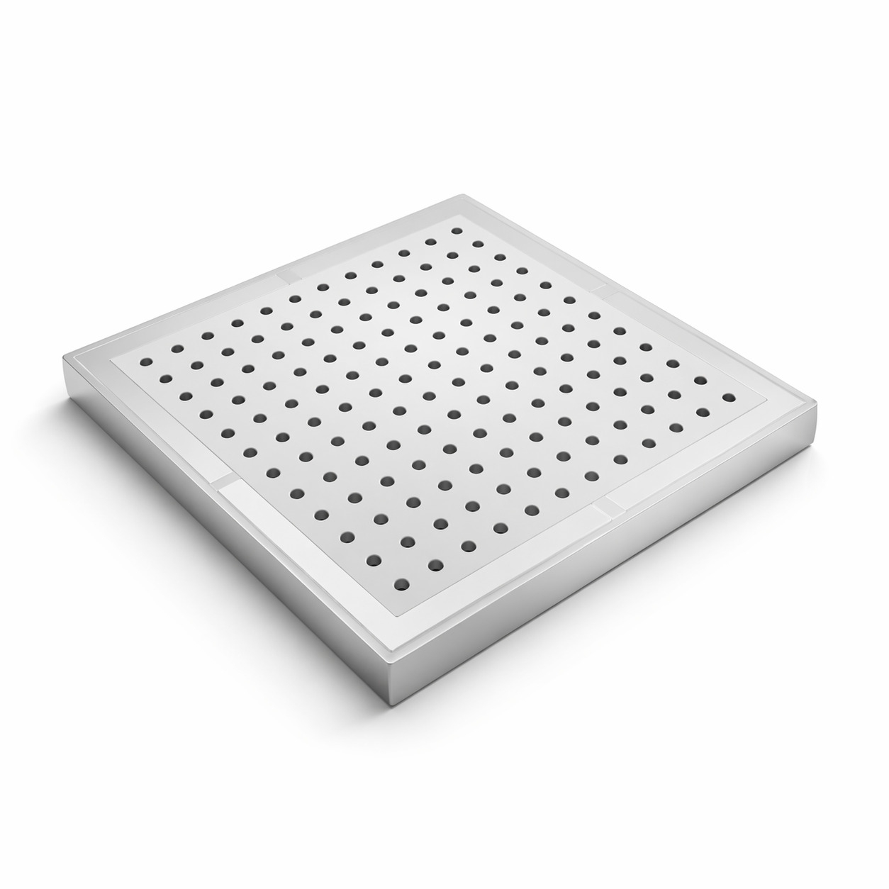 Flush-fit shower head (inox) Dimension