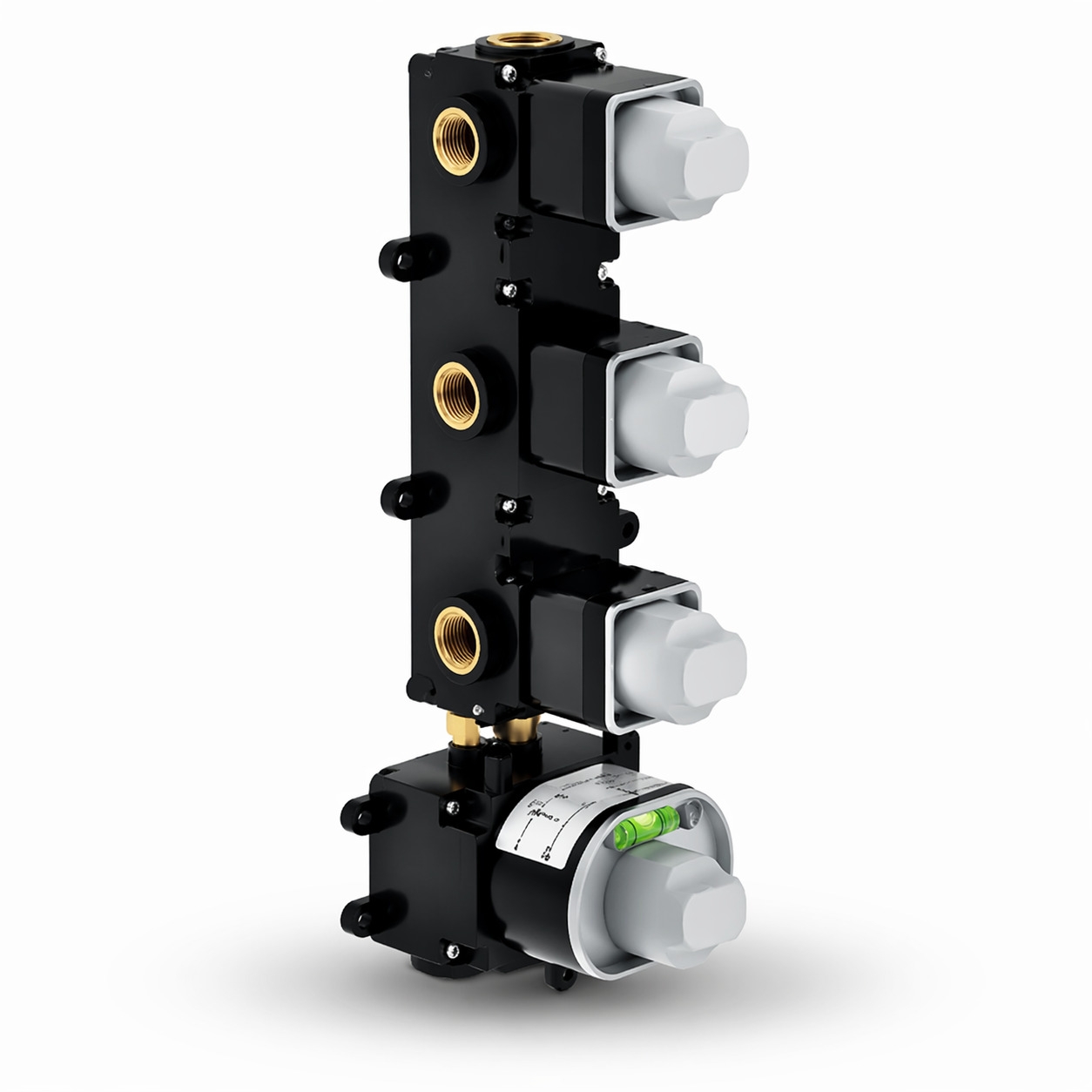 4 WAY THERMOSTATIC BUILT-IN SHOWER MIXER