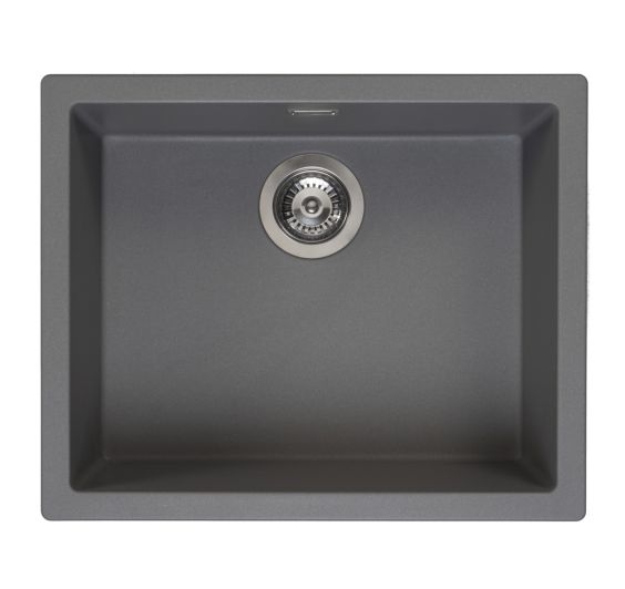 Reginox Amsterdam 50 Grey Silvery Kitchen Sink