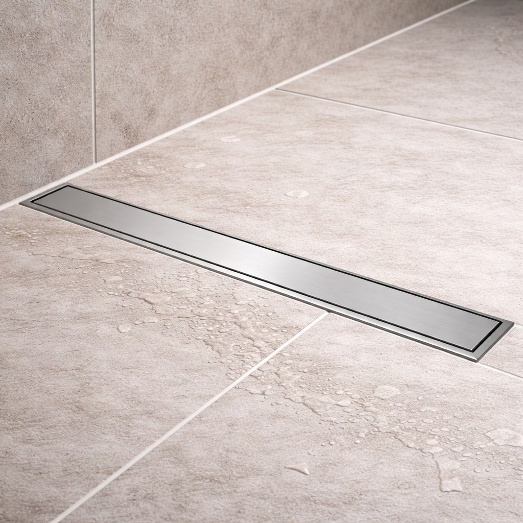 TECE drainline glass cover white 900mm
