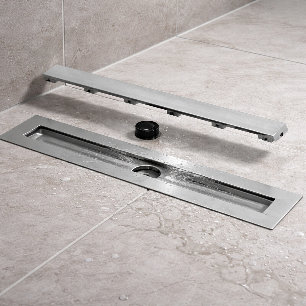 TECE showerline set, channel without