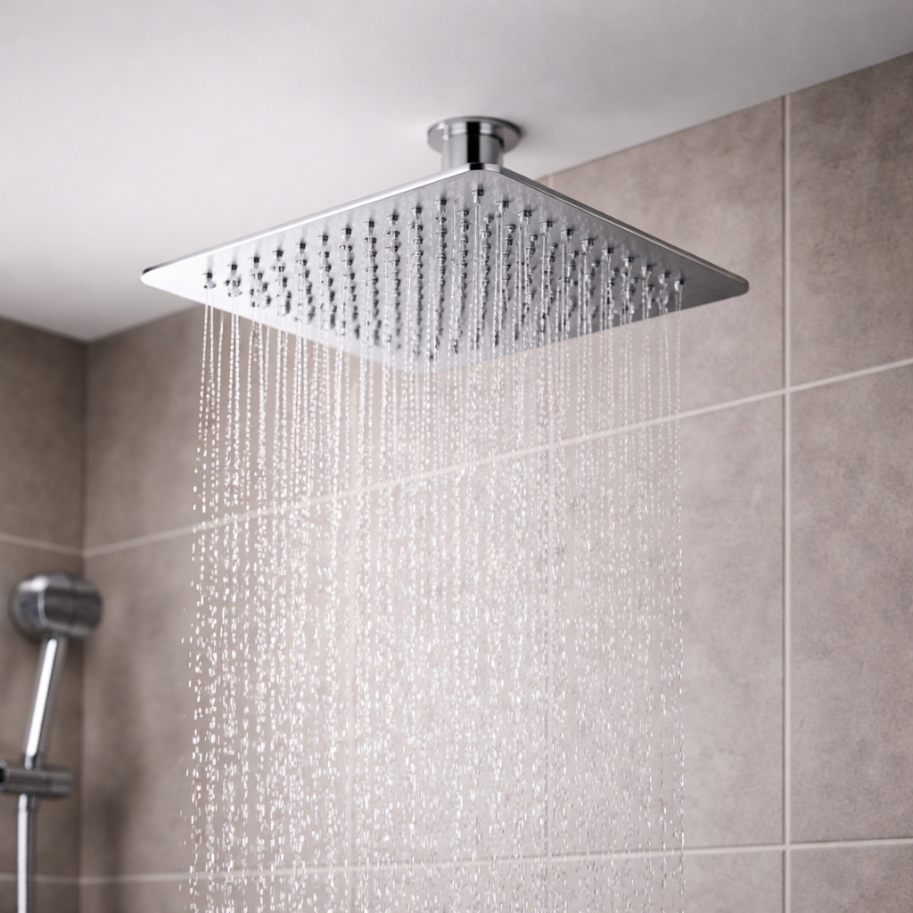 Shower Head CARRE 300x300x2, chrome
