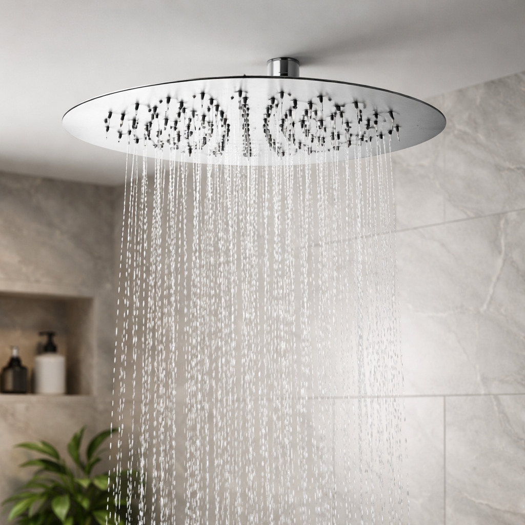 Shower Head DIONE fi200x2, chrome