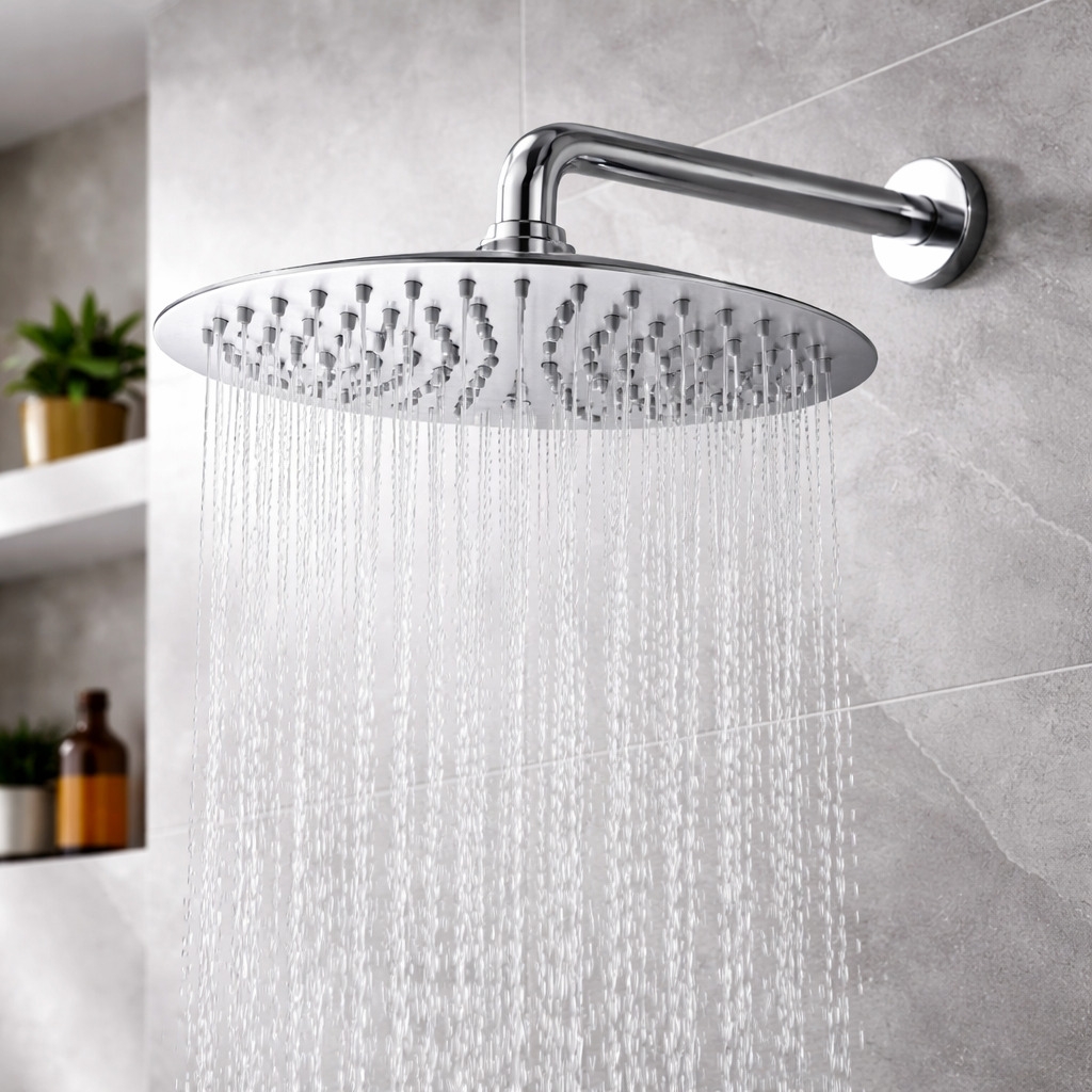 Shower Head DIONE fi300x2 chrome