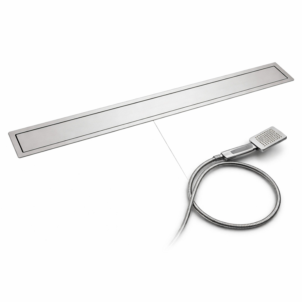 Tiles/Marble shower channel drain