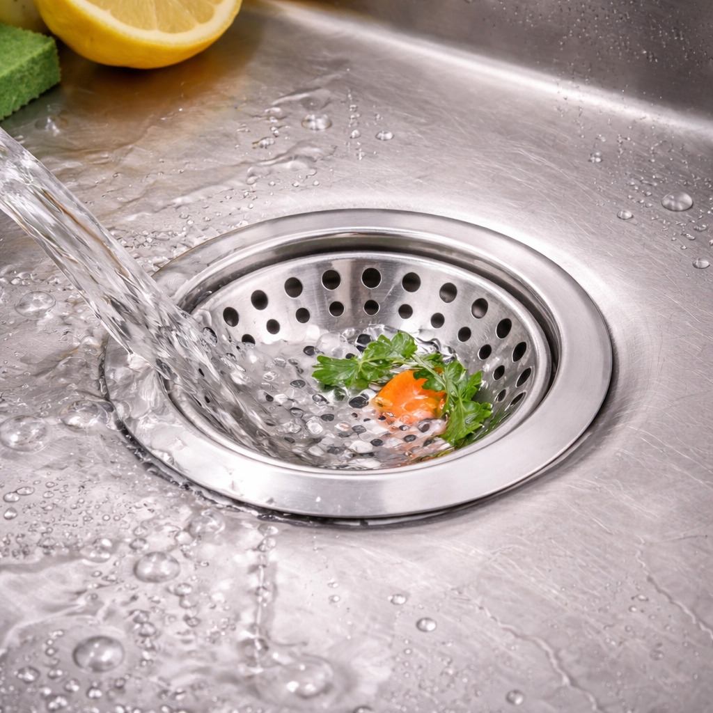Drain Round - One Piece Polished
